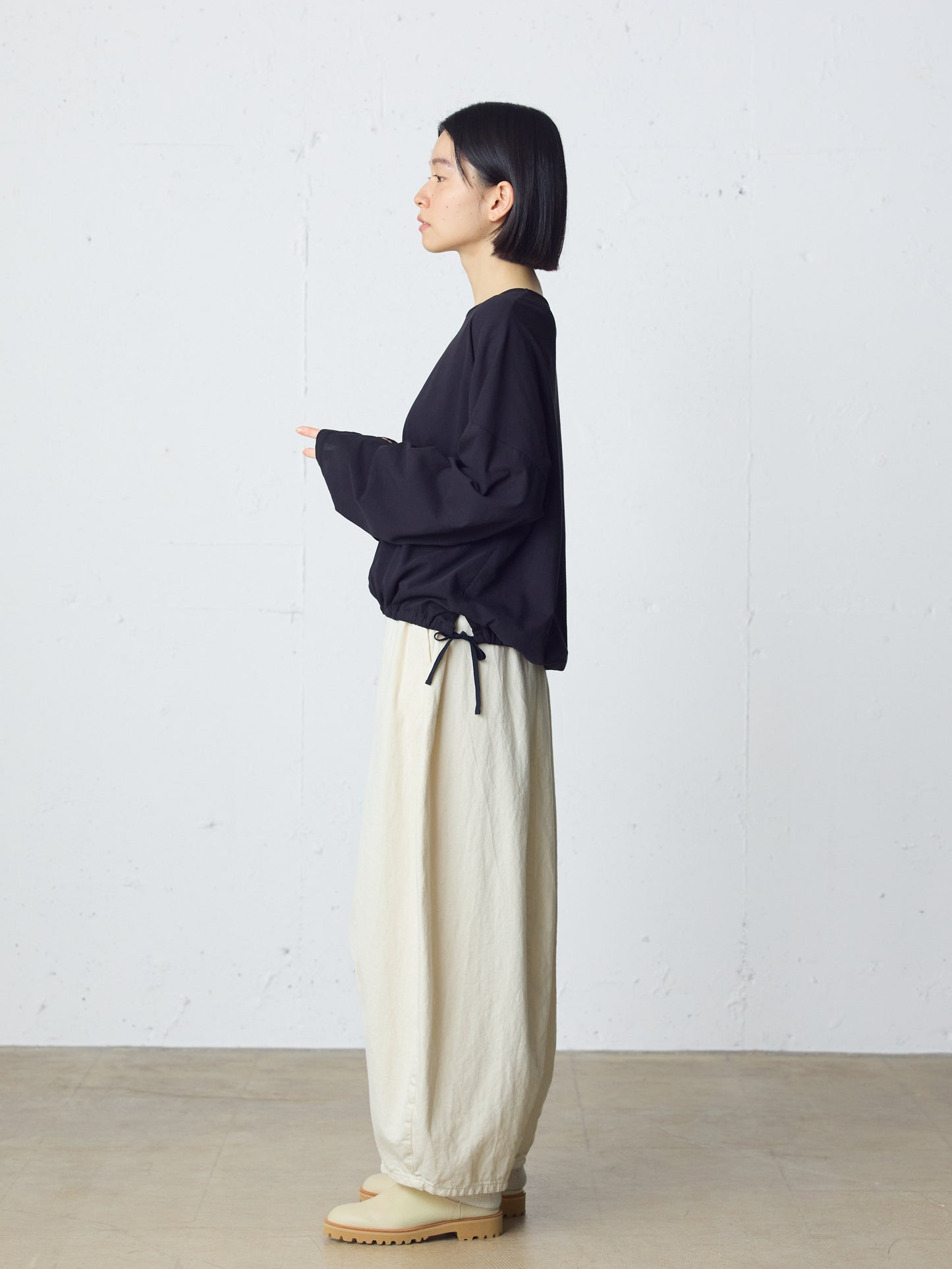 drawstring pullover