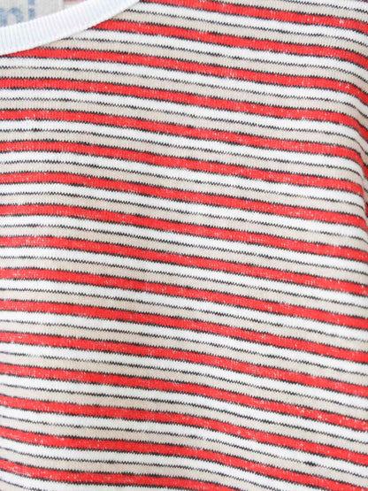 multi border pullover