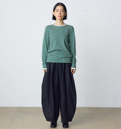 multi border pullover long sleeve
