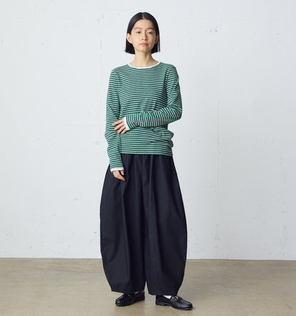 multi border pullover long sleeve