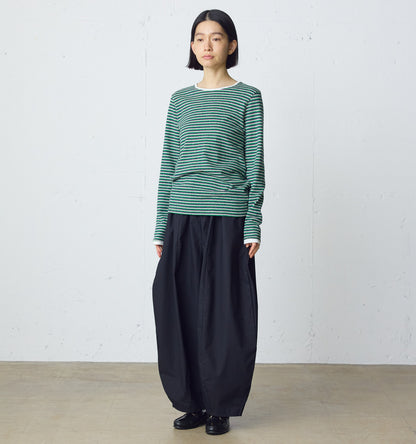 multi border pullover long sleeve