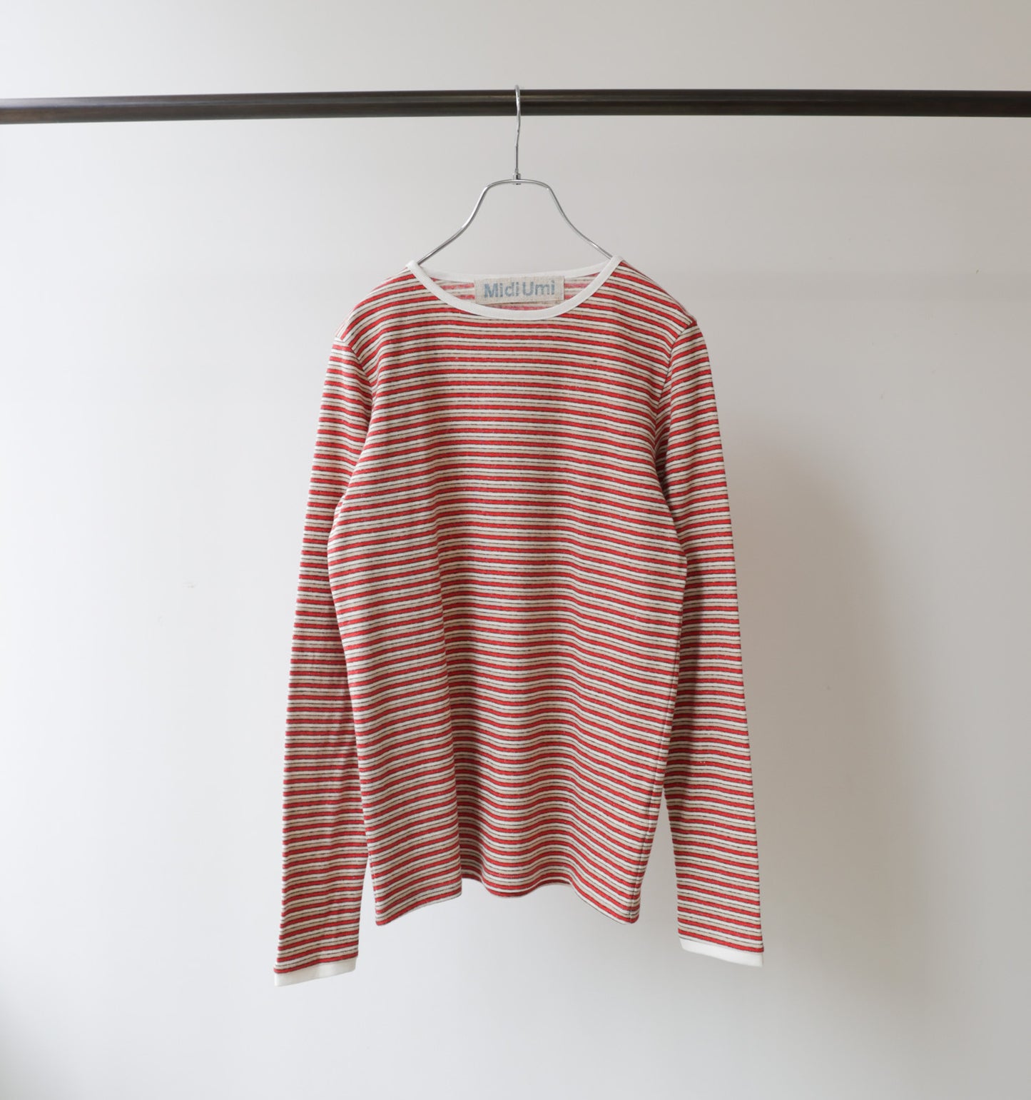 multi border pullover long sleeve
