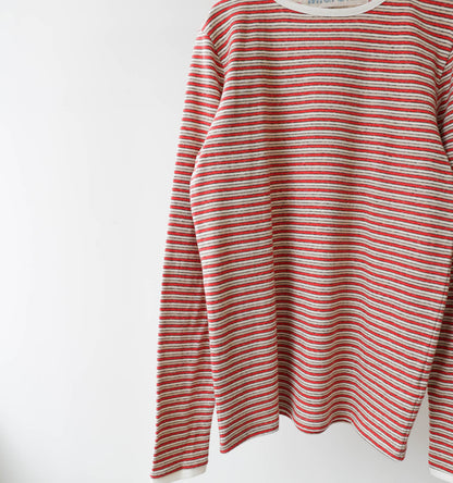 multi border pullover long sleeve