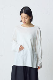 sheer wide pullover