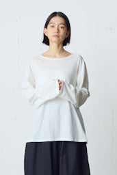 sheer wide pullover