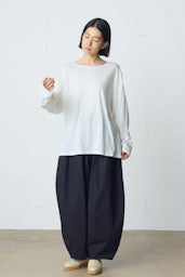 sheer wide pullover