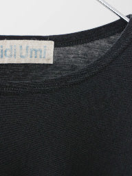 sheer wide pullover