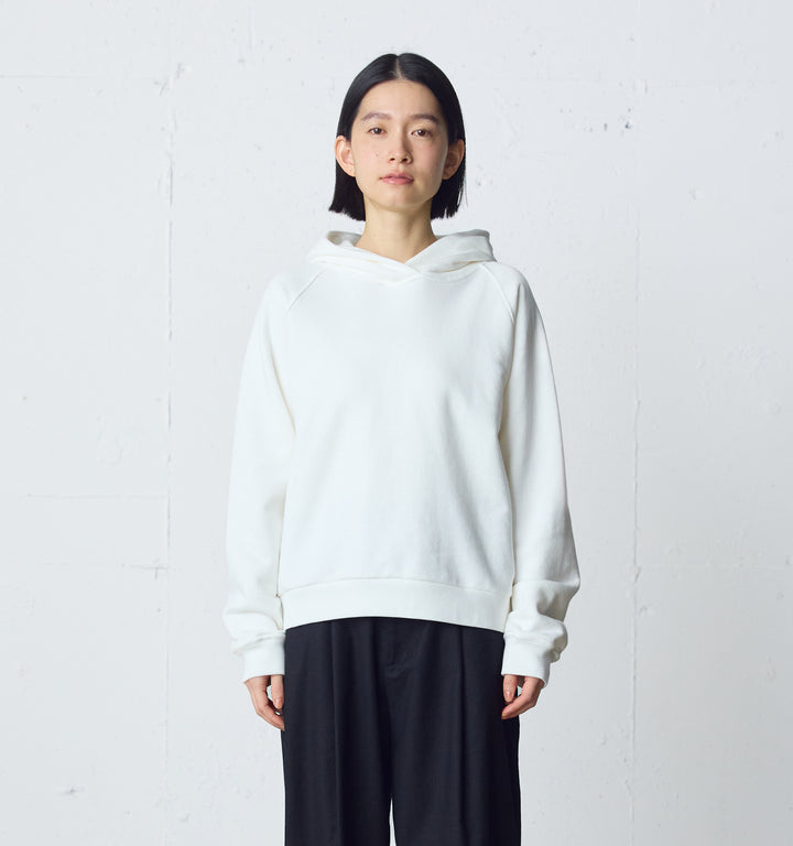 loopwheele sweat parka