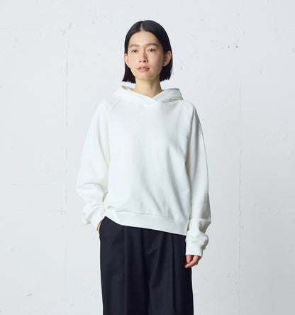 loopwheele sweat parka