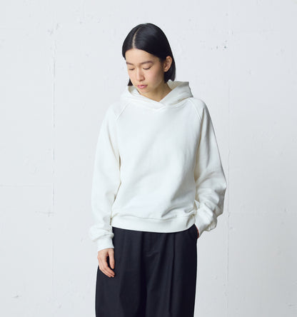loopwheele sweat parka