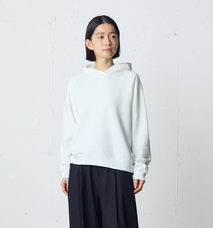 loopwheele sweat parka