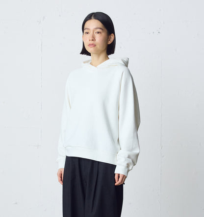loopwheele sweat parka