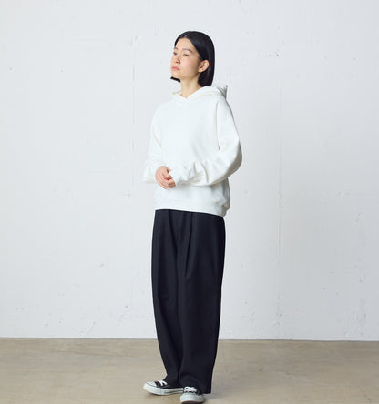 loopwheele sweat parka