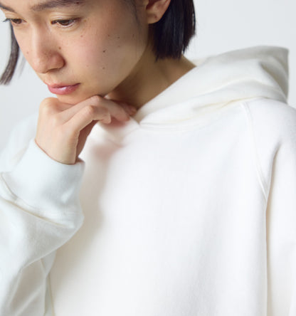 loopwheele sweat parka