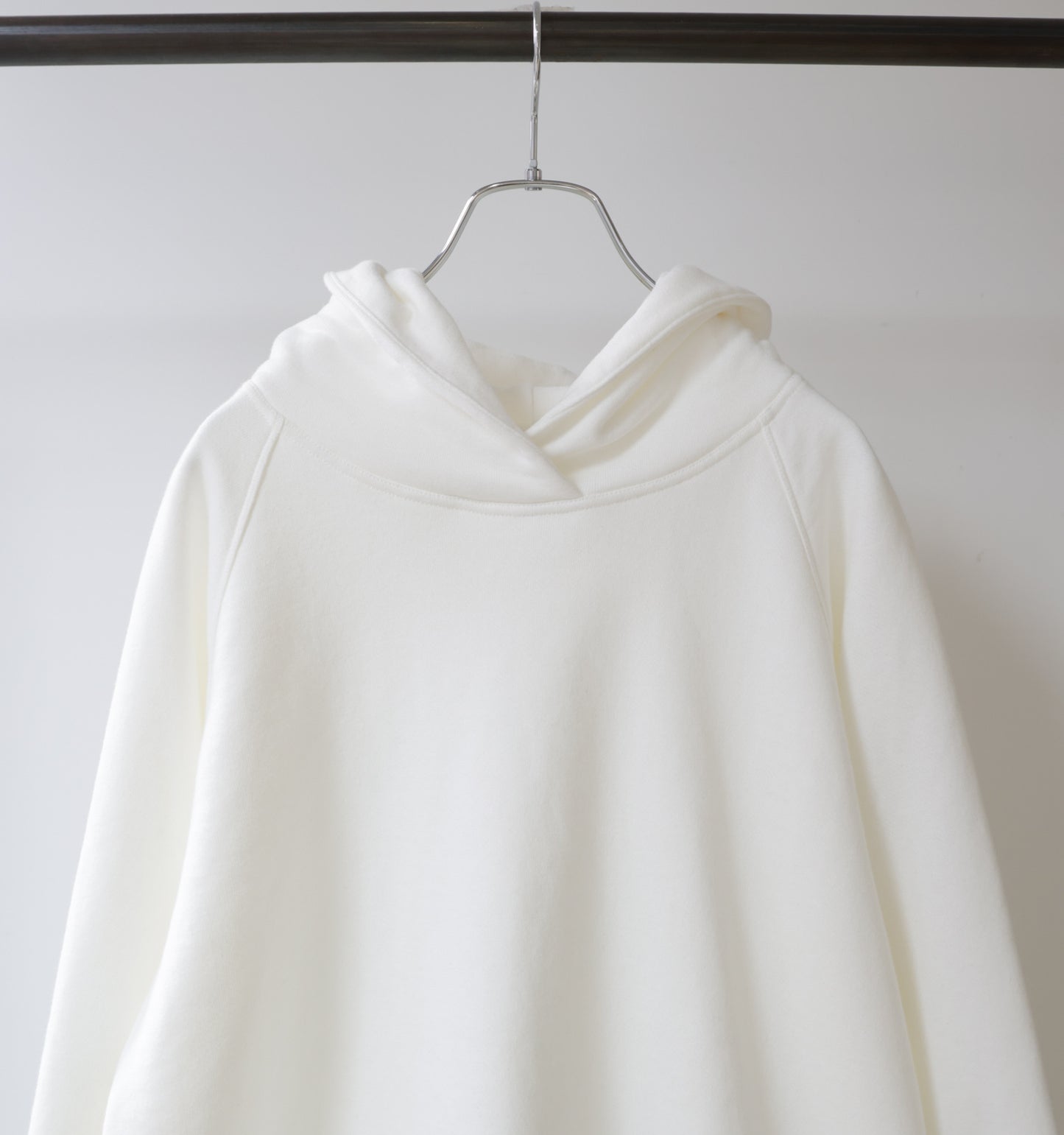 loopwheele sweat parka