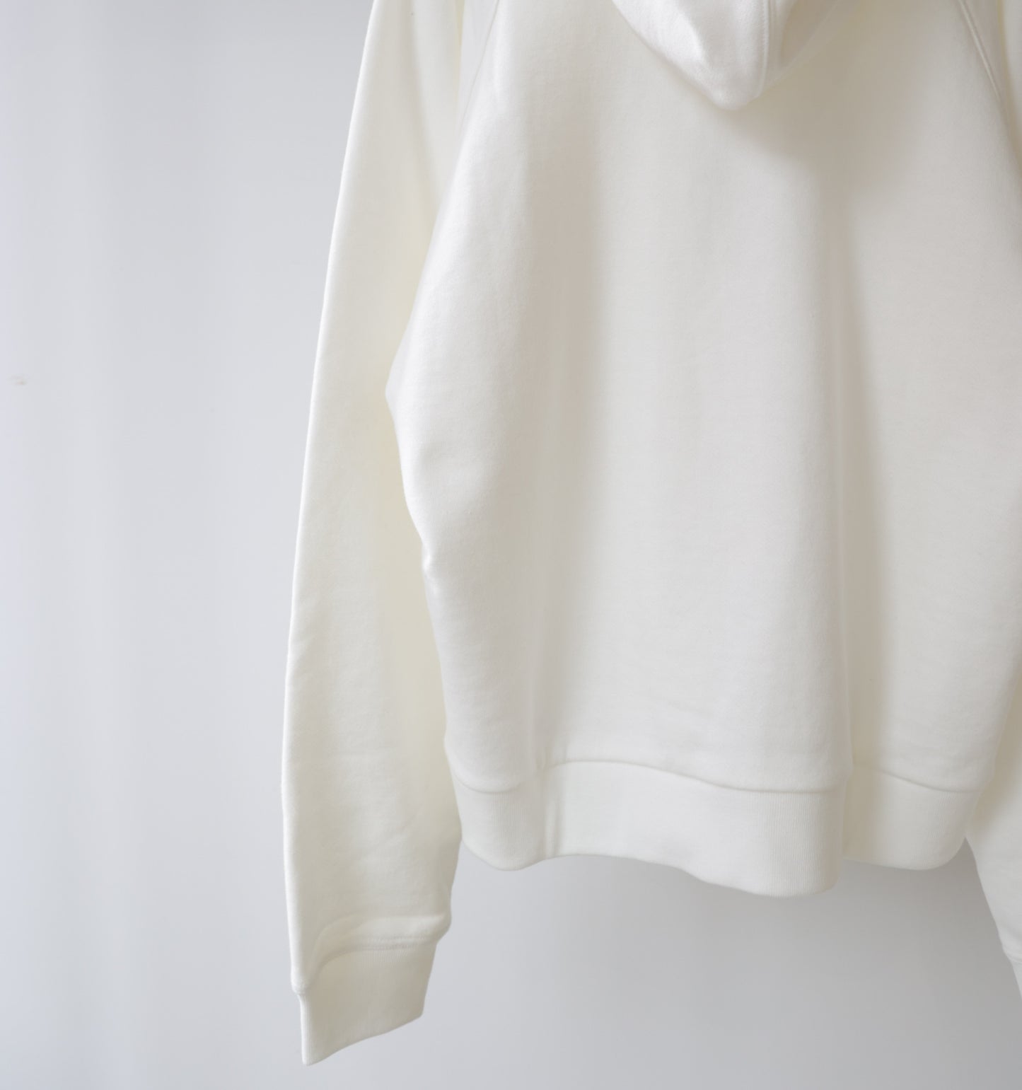 loopwheele sweat parka
