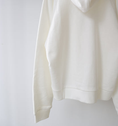 loopwheele sweat parka