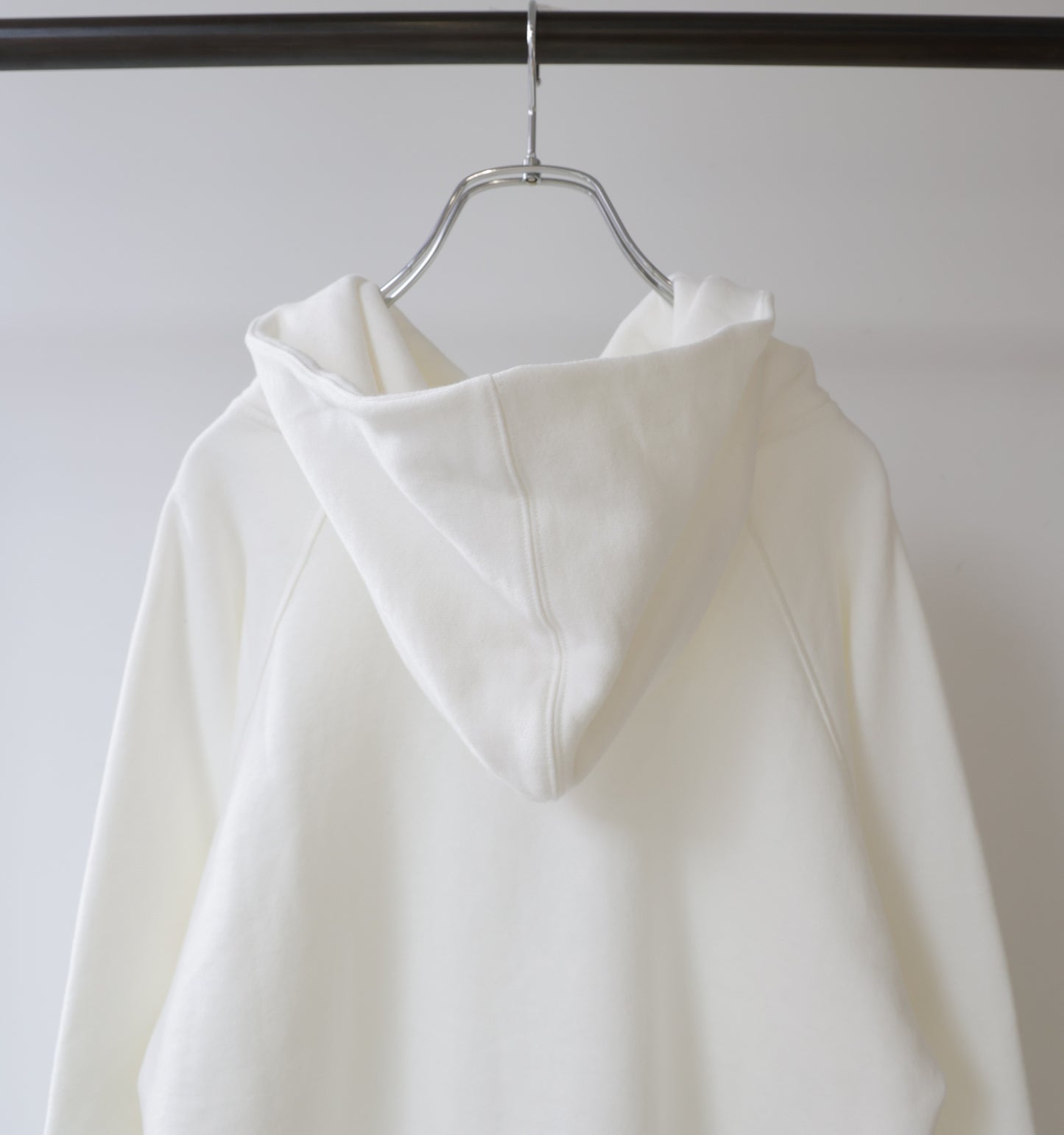 loopwheele sweat parka