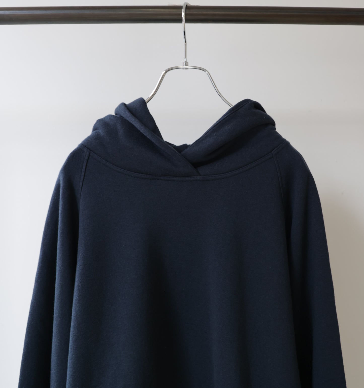 loopwheele sweat parka