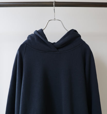loopwheele sweat parka