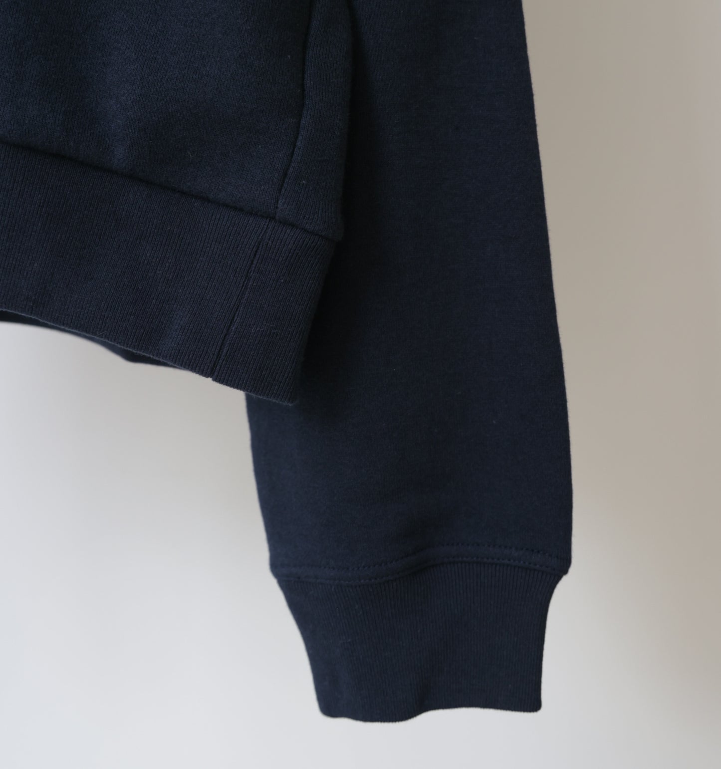 loopwheele sweat parka
