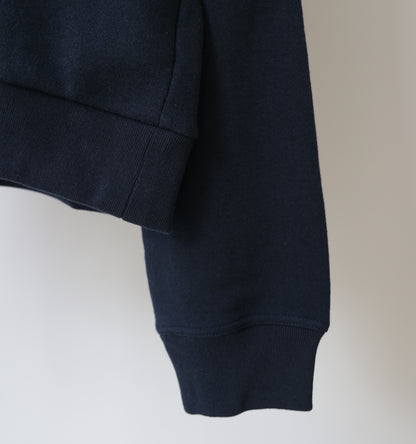 loopwheele sweat parka