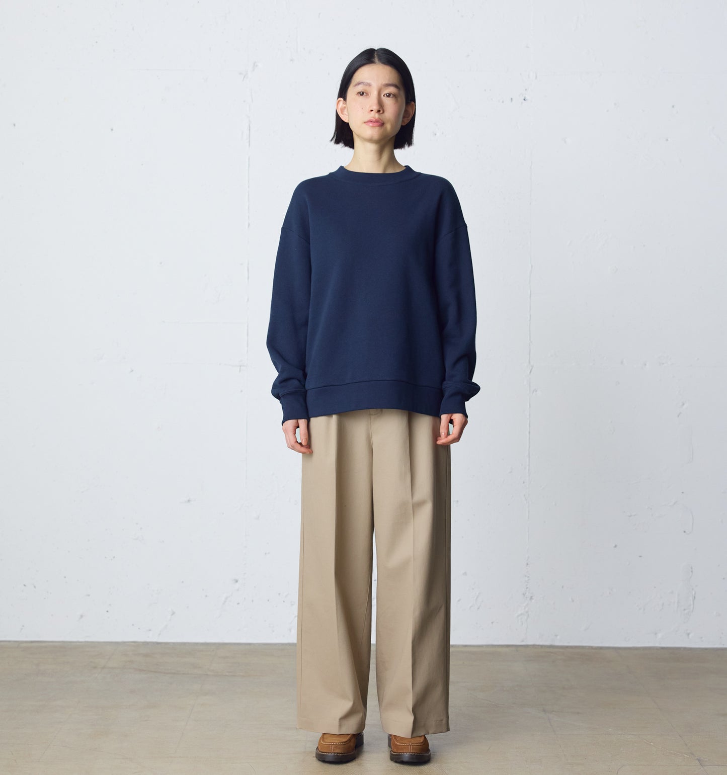 loopwheele sweat pullover