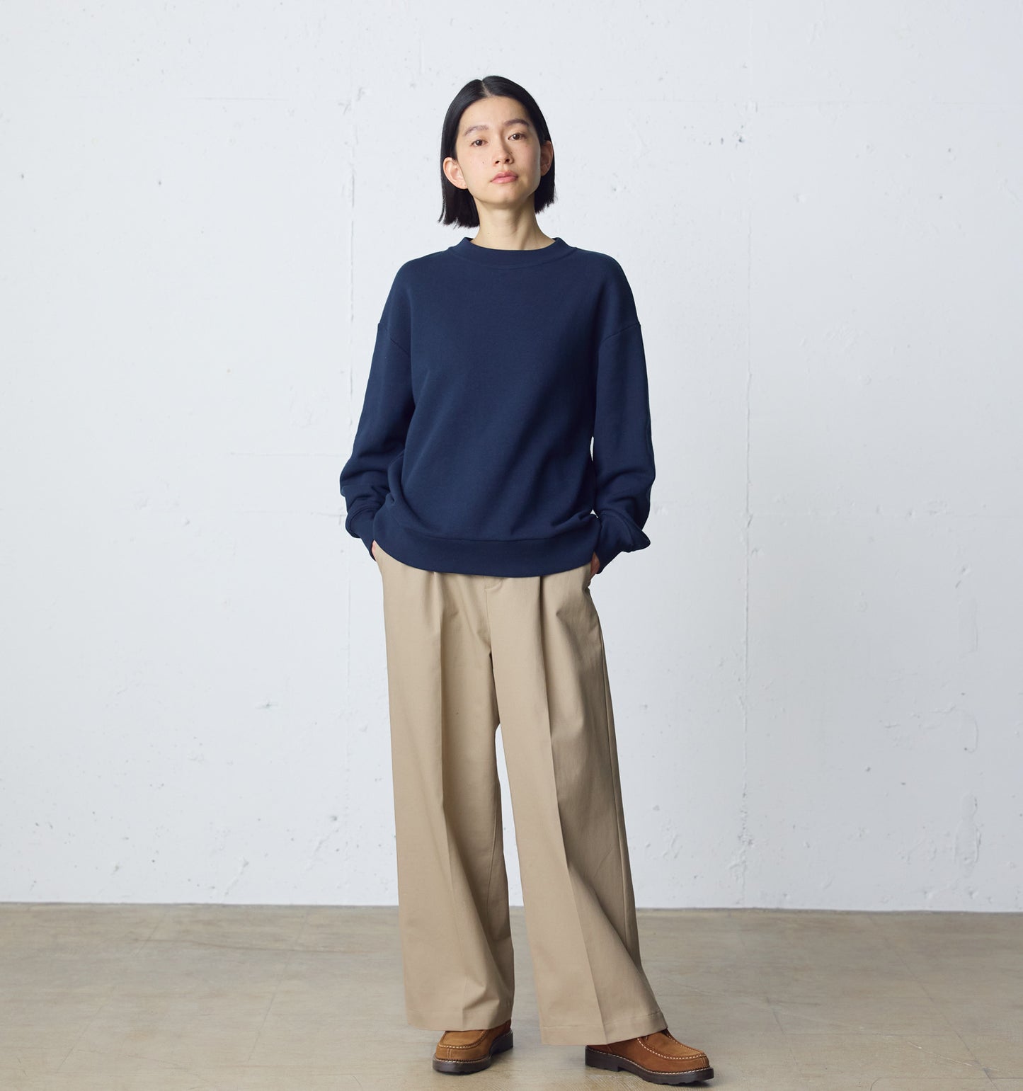 loopwheele sweat pullover