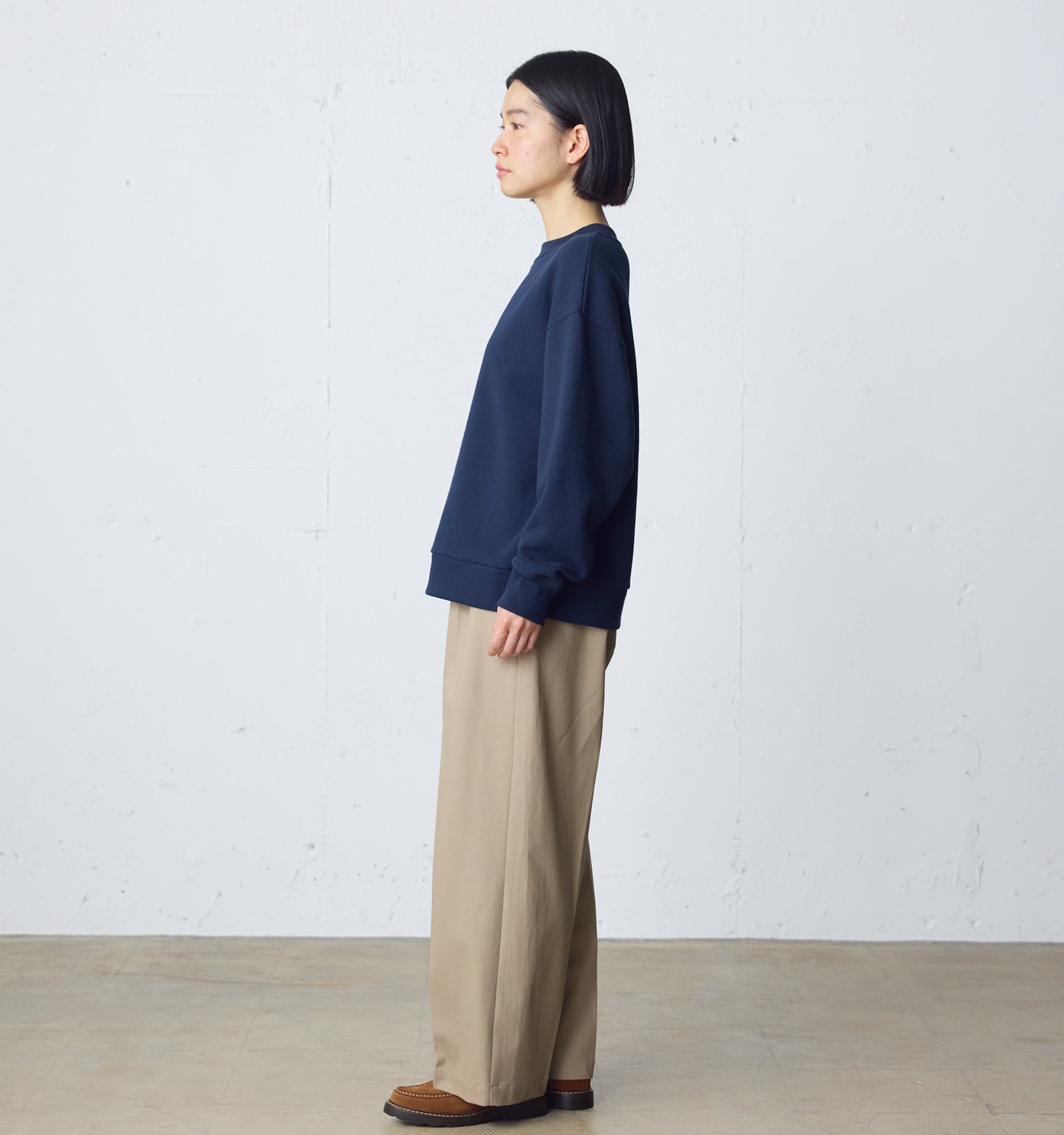 loopwheele sweat pullover