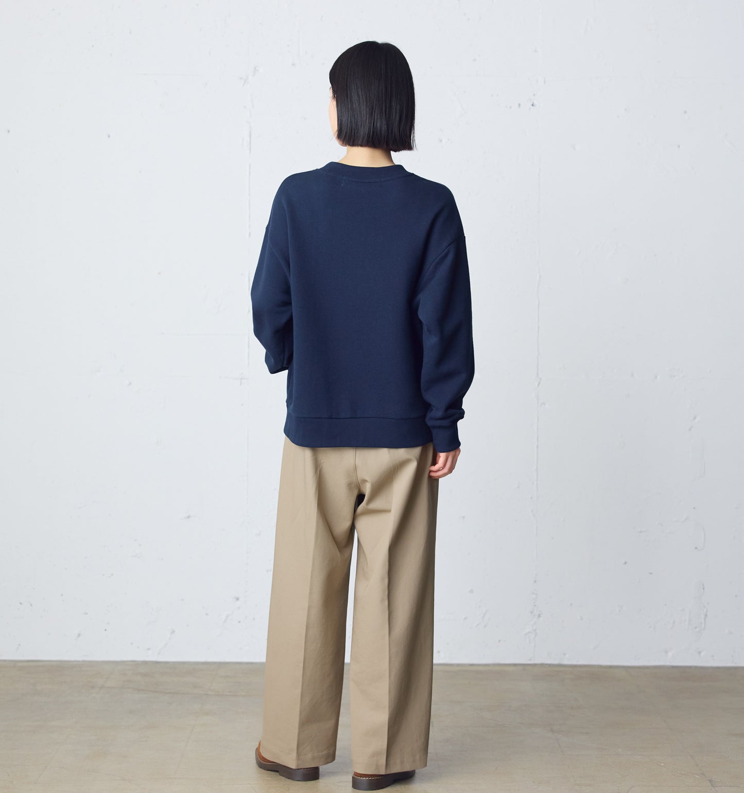 loopwheele sweat pullover