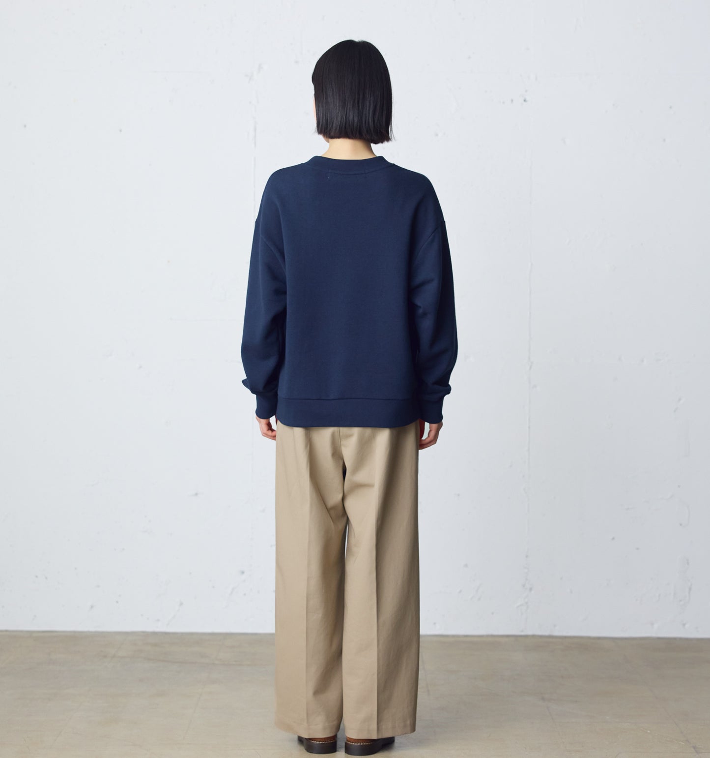 loopwheele sweat pullover