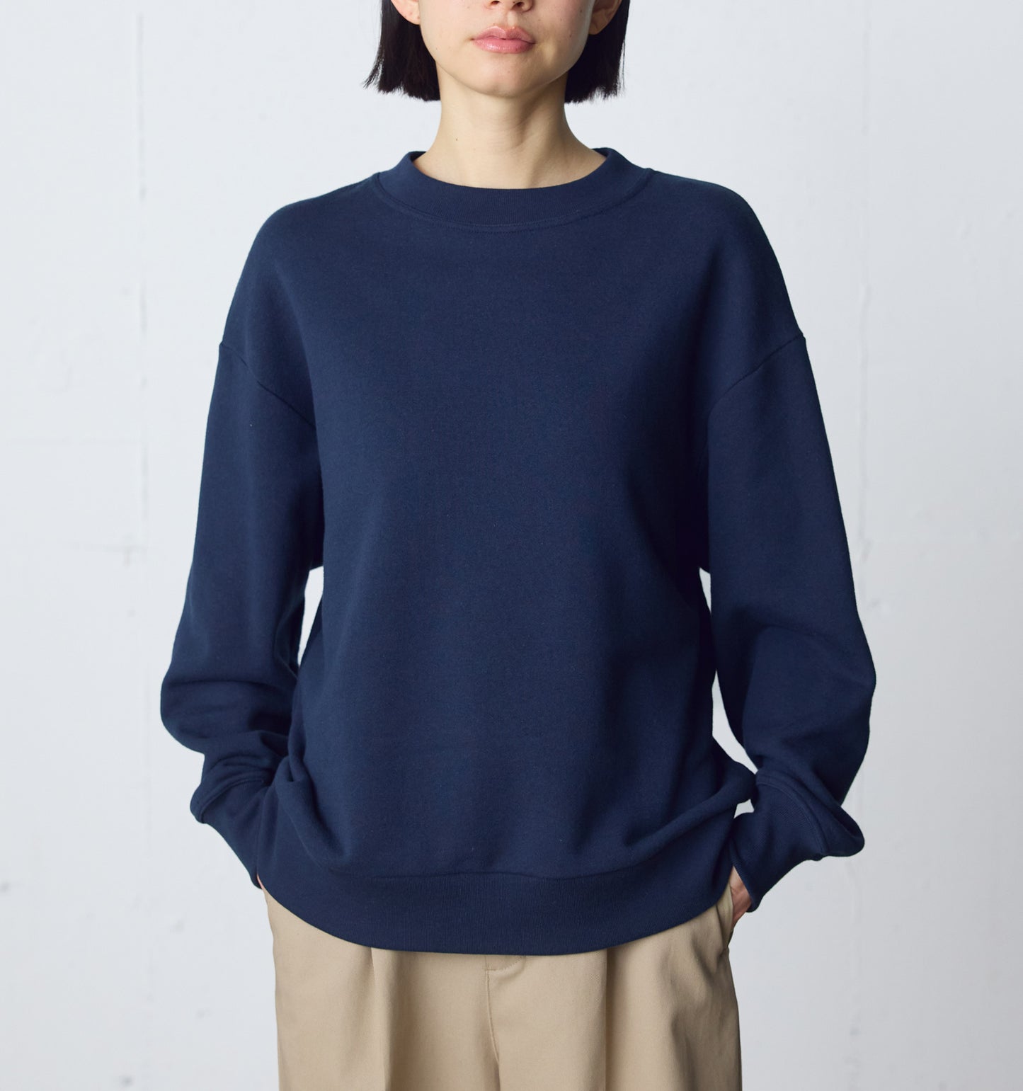 loopwheele sweat pullover