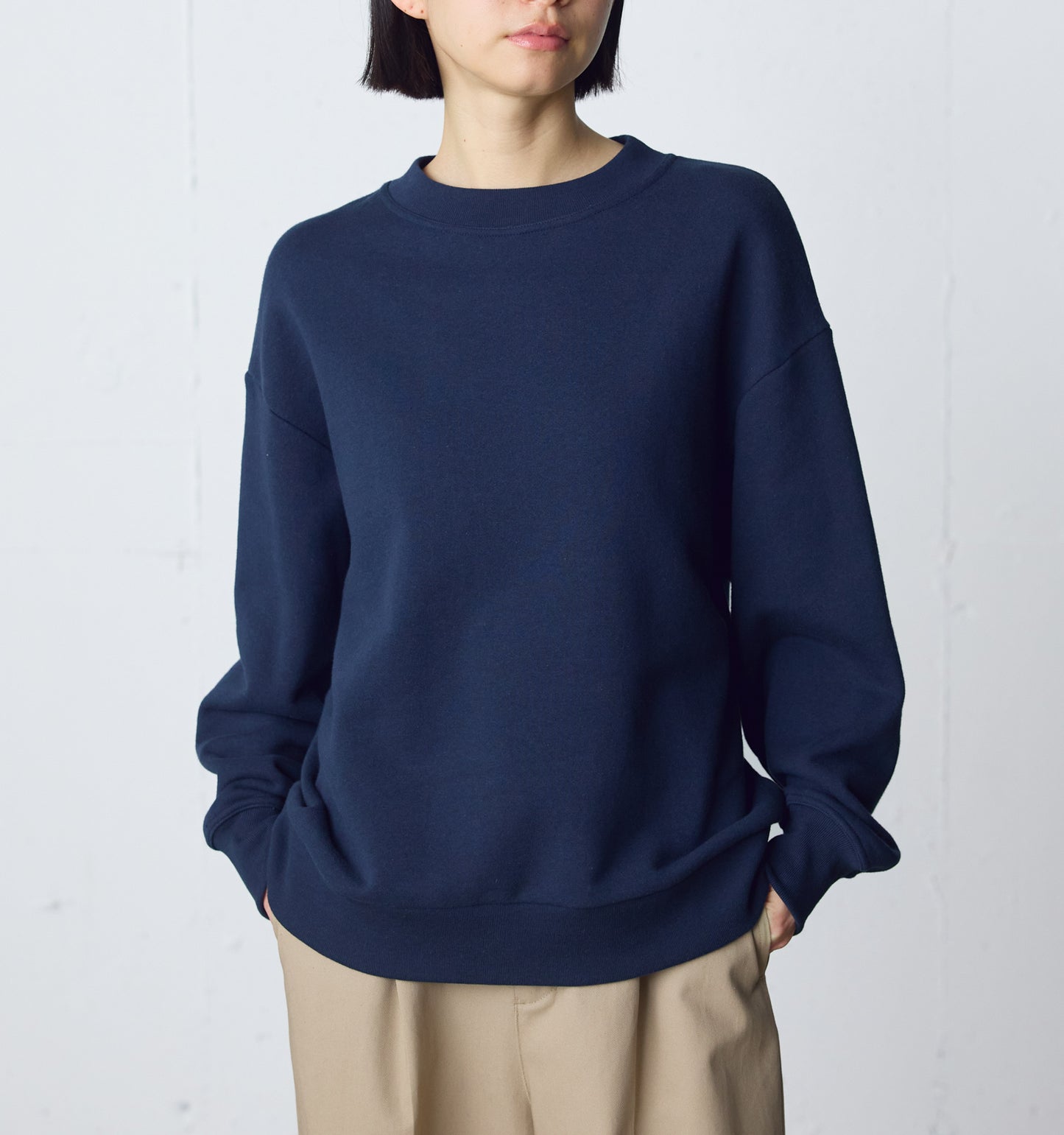 loopwheele sweat pullover