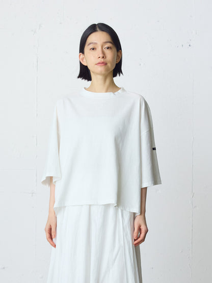 mock neck wide pullover