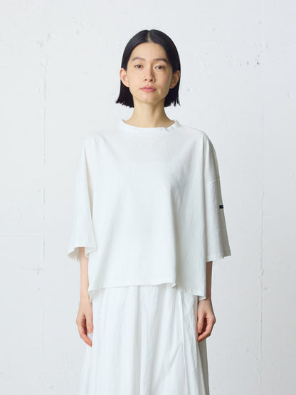 mock neck wide pullover