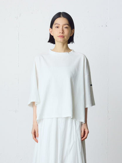 mock neck wide pullover