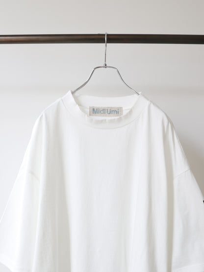 mock neck wide pullover
