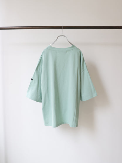 mock neck wide pullover