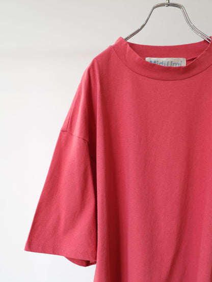 mock neck wide pullover
