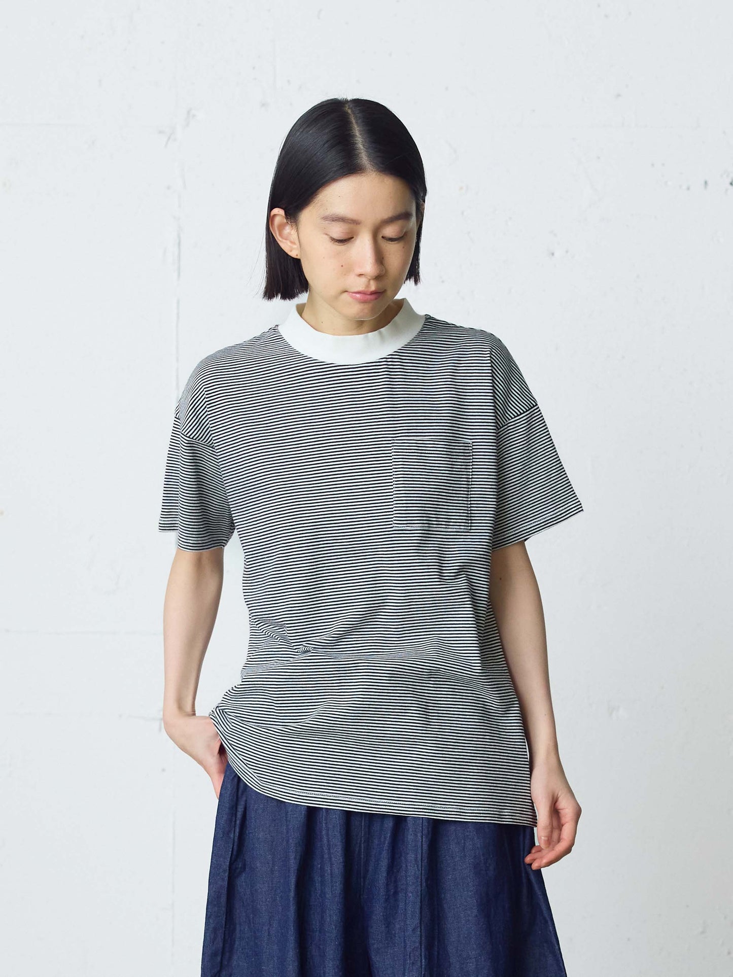 HOME packed half slv T