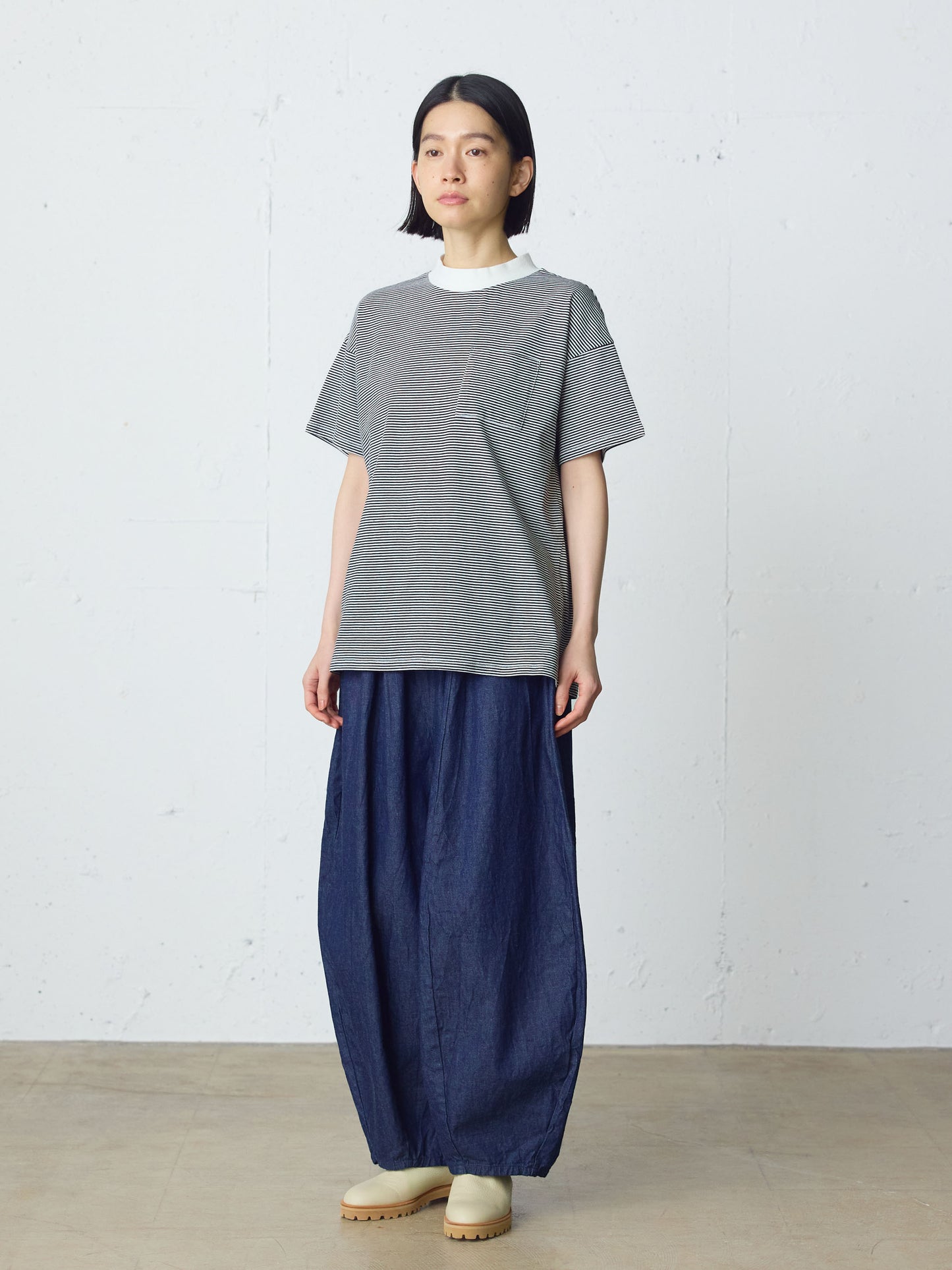 HOME packed half slv T