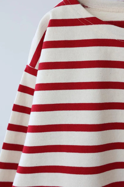 TOURNIER basque border T-shirt