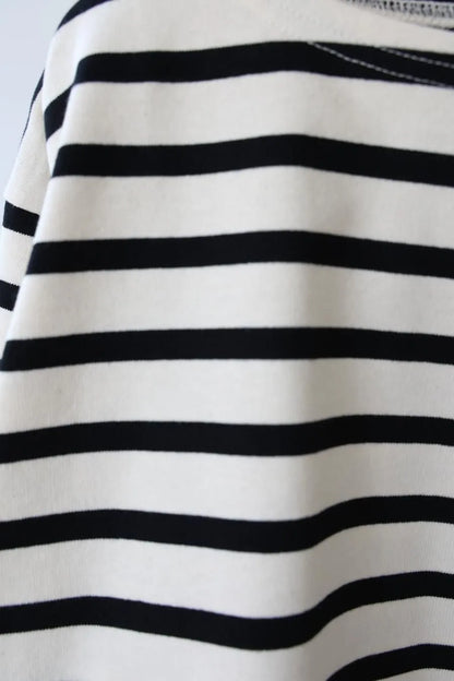 TOURNIER basque border T-shirt