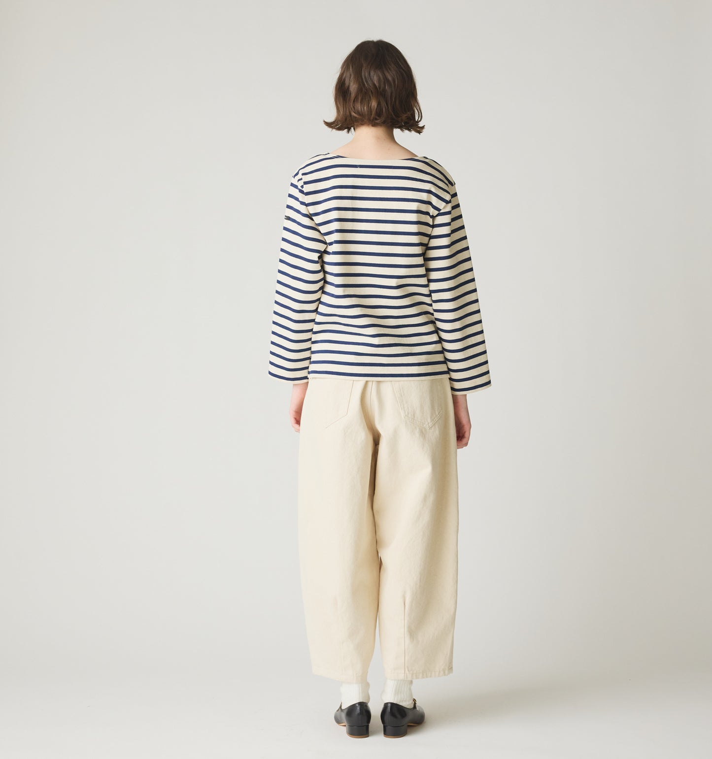 TOURNIER basque border T-shirt