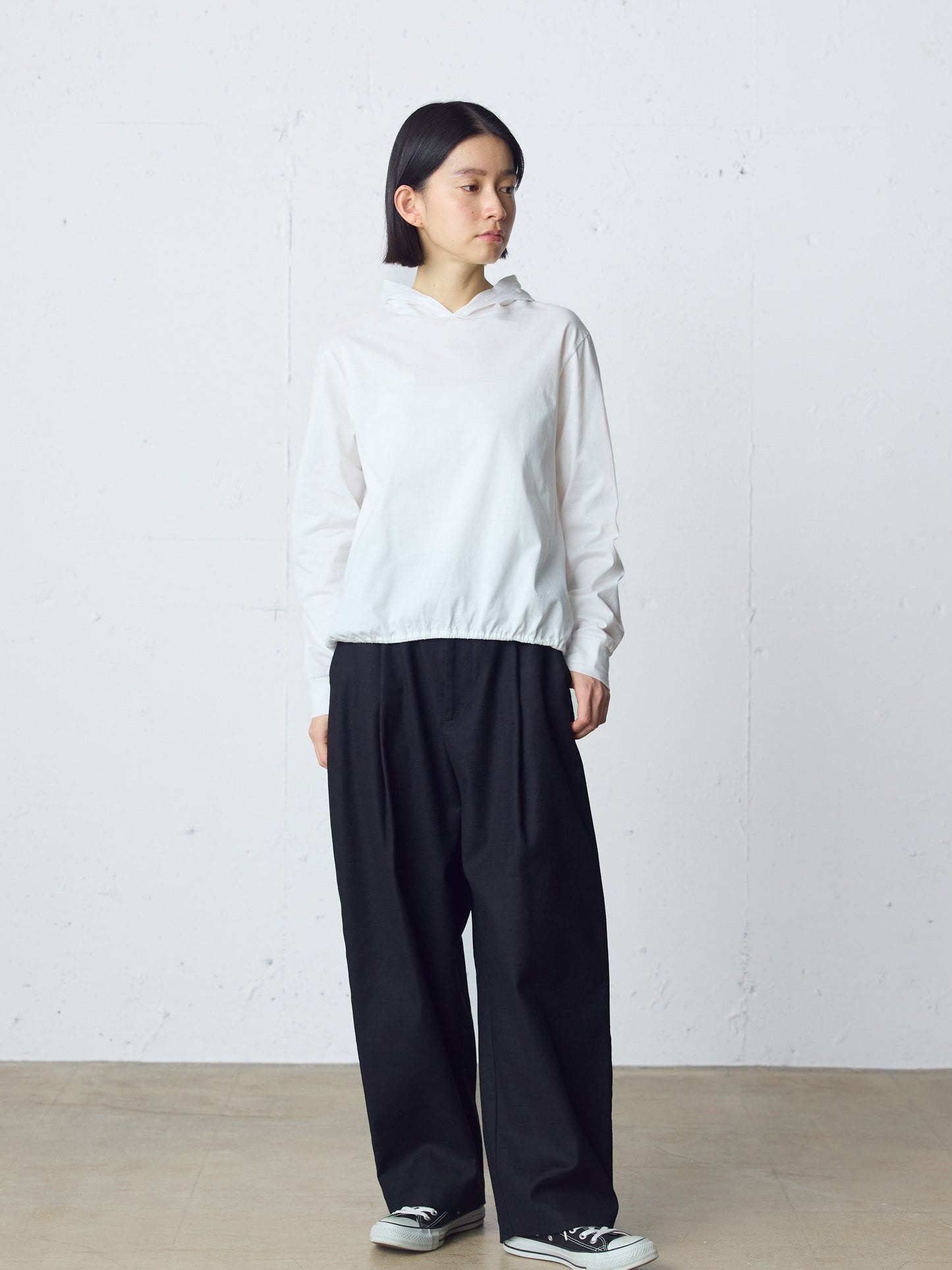 hooded pullover