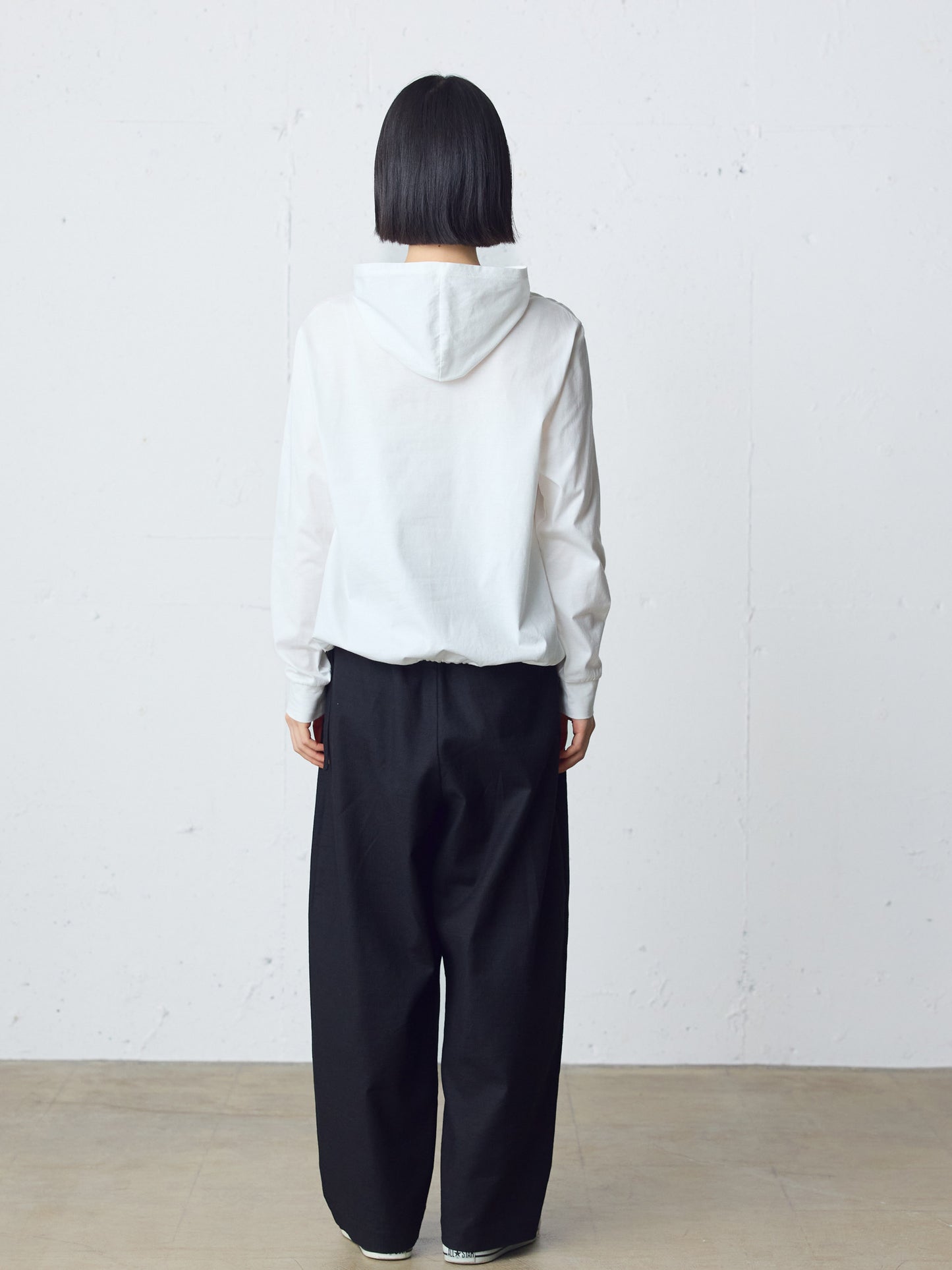 hooded pullover