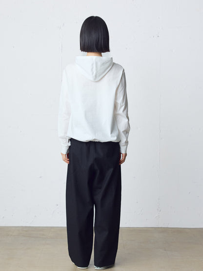 hooded pullover