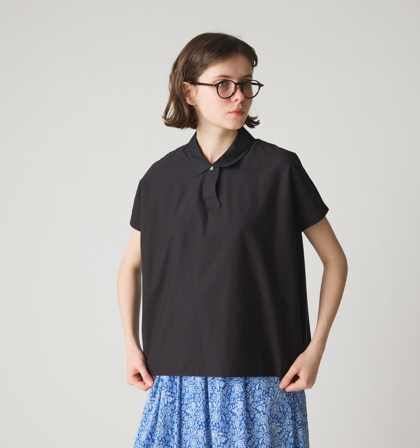 polo no sleeve pullover
