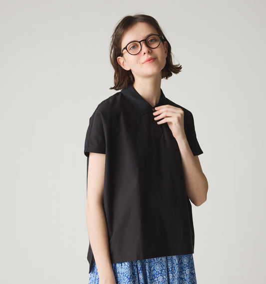 polo no sleeve pullover