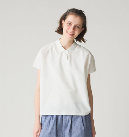 polo no sleeve pullover